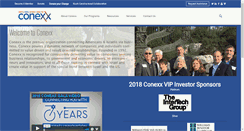 Desktop Screenshot of conexx.org