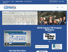 Tablet Screenshot of conexx.org