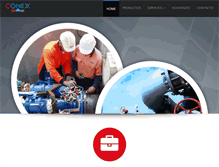 Tablet Screenshot of conexx.com.ar